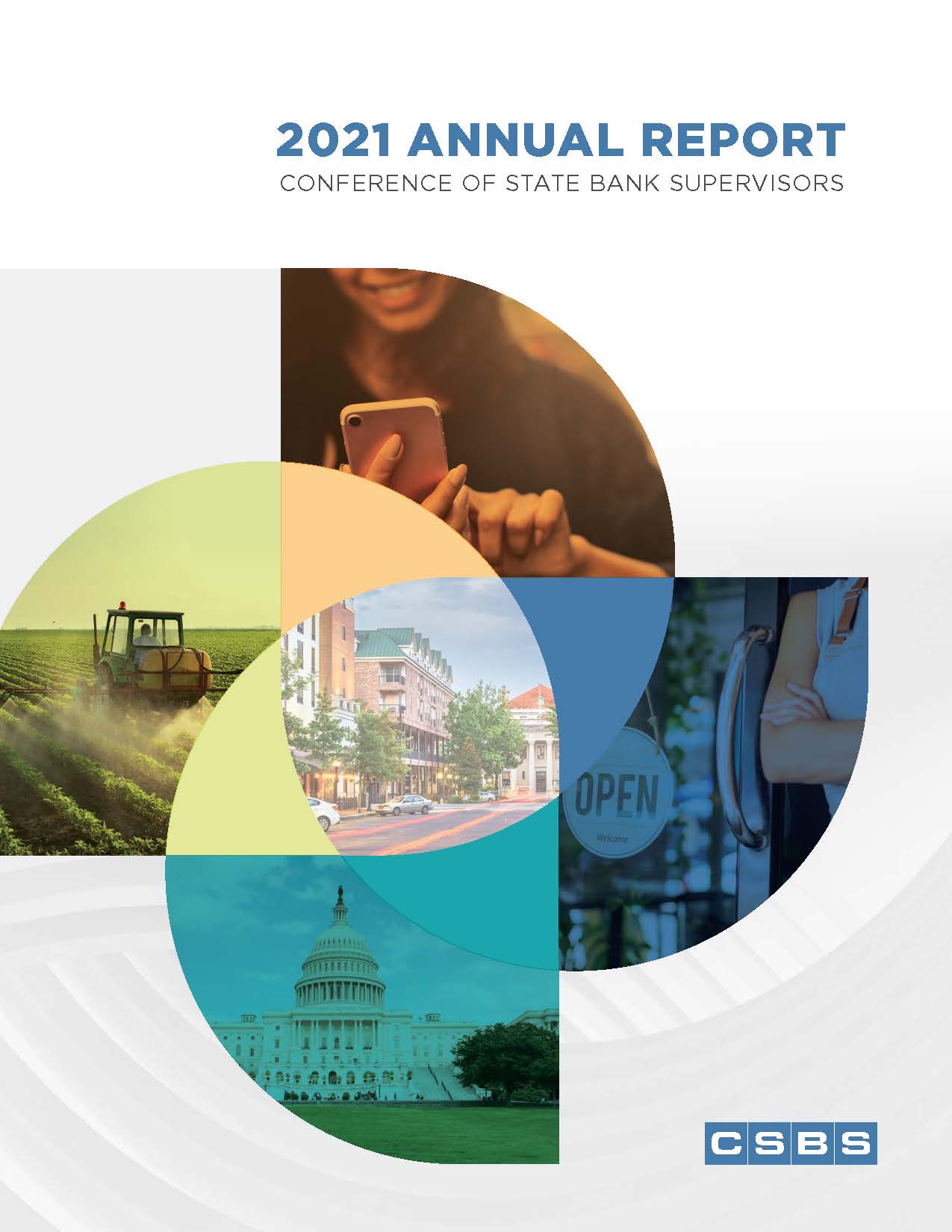 CSBS annual report cover 2021