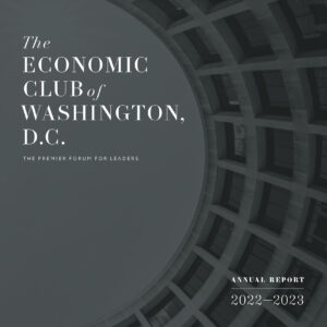 Economic Club 2023 Annual Report Cover
