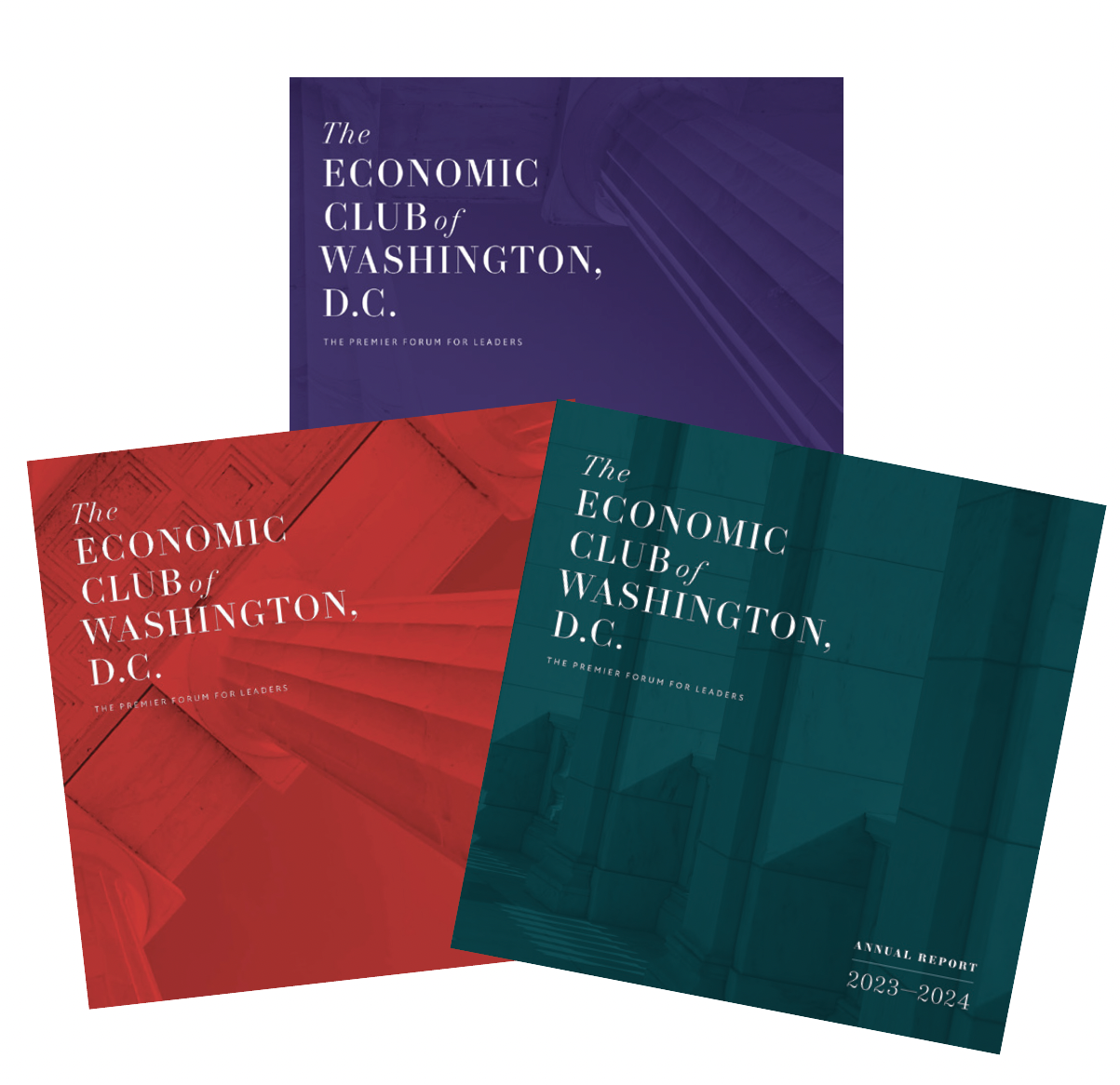 Economic Club Annual Report Covers